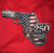 2AA Swag, 250th, Florida Gun, Red, Large