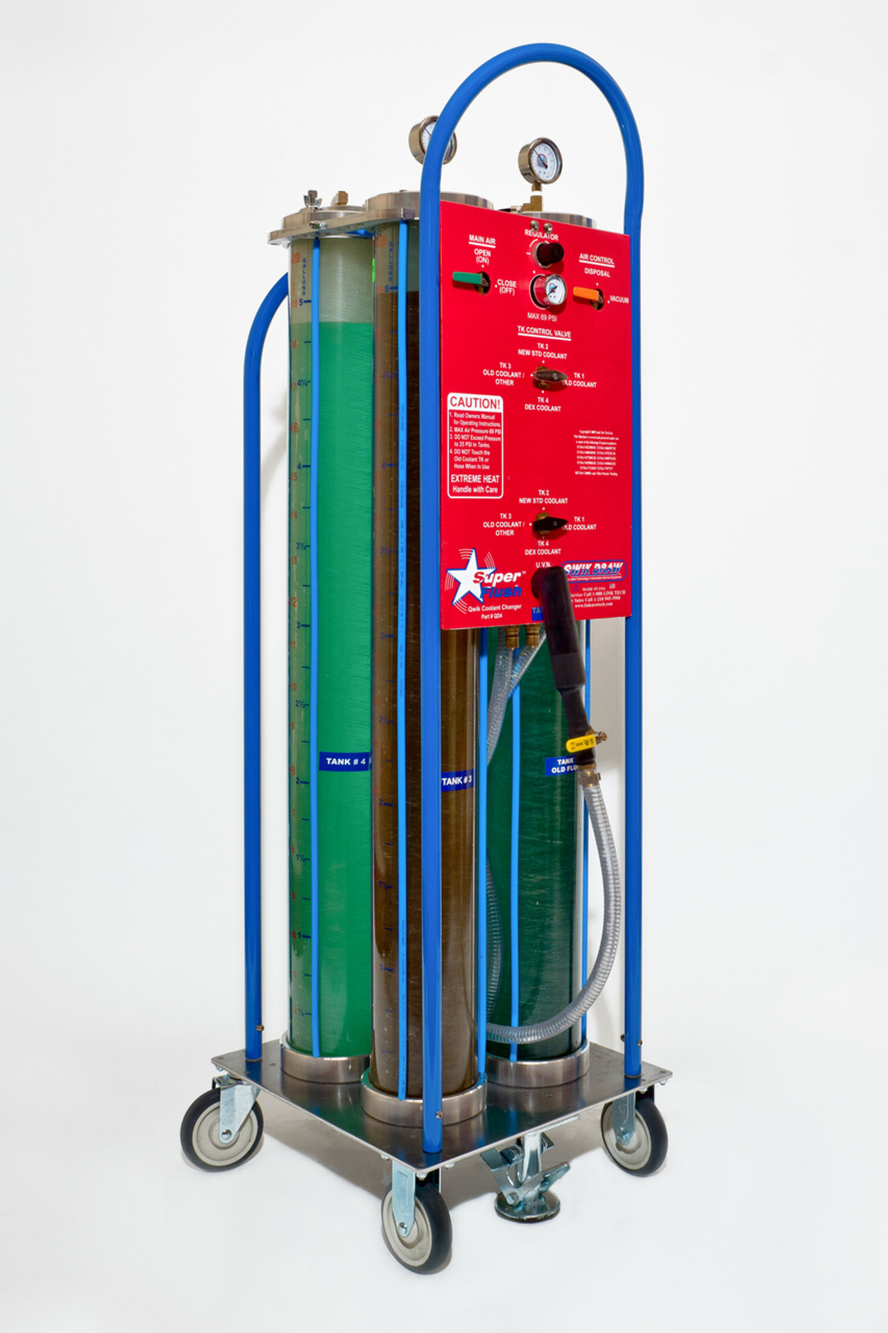 2011 Super Flush Coolant Flush & Exchange Machine by Qwikdraw