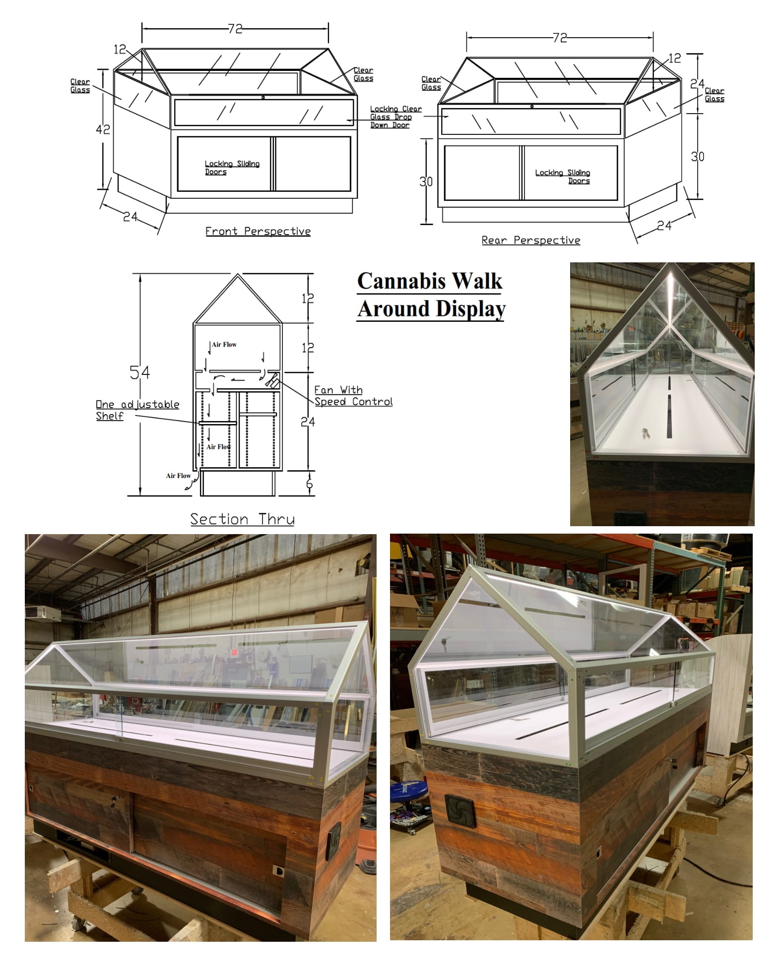 Coldcore Inc. can help you plan you marijuana didspensary layout with CAD drawings and floor plans