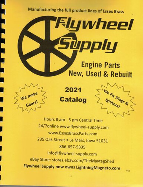 Catalog, Flywheel Supply - Hard Copy