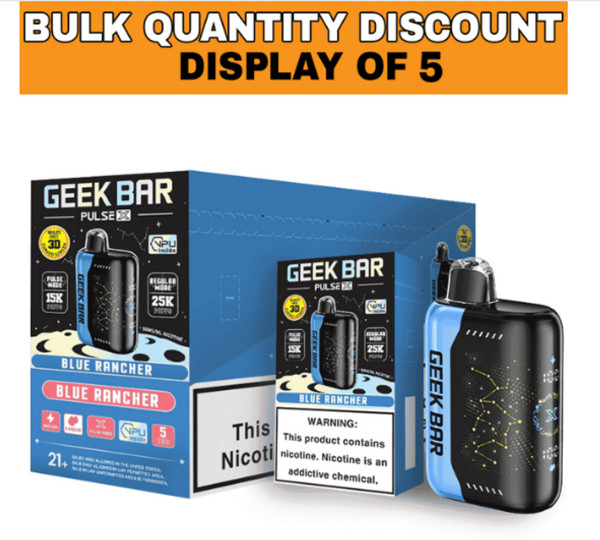 Geek Bar Pulse X Edition – 25,000 Puff Disposable Vape – NOVA PUFFS