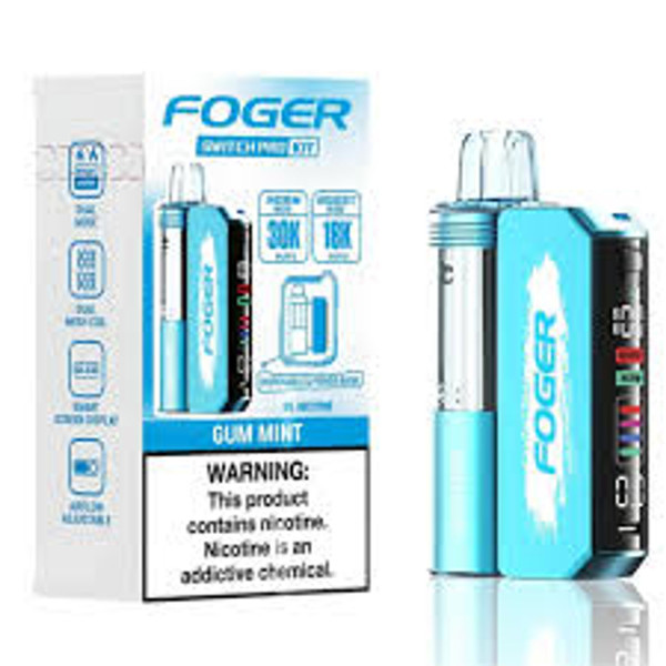 FOGER Switch Pro Kit Arctic Cool Mint displayed on NOVA PUFFS