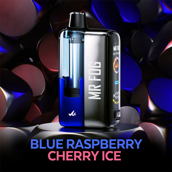 MR. FOG SWITCH POD KIT Blue Raspberry Cherry Ice 45K Puff featured at NOVA PUFFS
