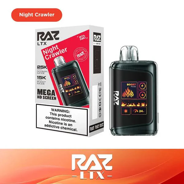 RAZ LTX 25K PUFFS Night Crawler