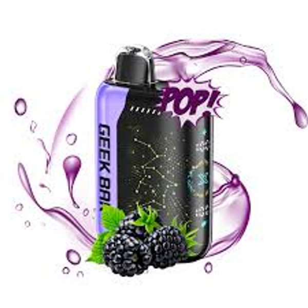 GIGA BAR X Blackberry B-Pop capturing the bold berry essence across 25,000 long-lasting puffs at Nova Puffs