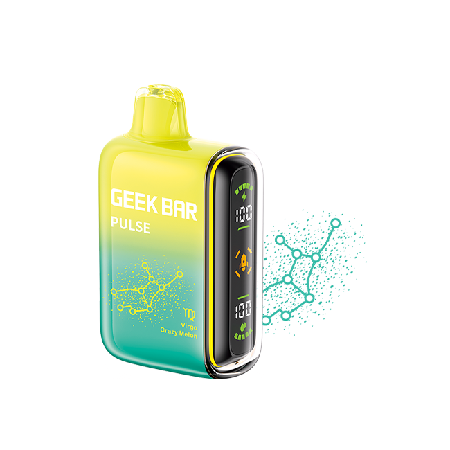 Geek Bar Pulse 16ml – 15,000 Puffs Rechargeable (Crazy Melon) – NOVA PUFFS