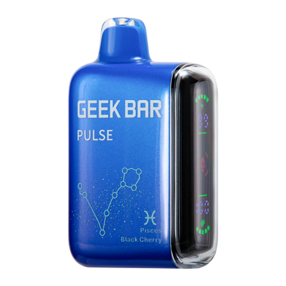 Black Cherry Geek Bar Pulse 16ml – 15,000 Puffs Rechargeable – NOVA PUFFS