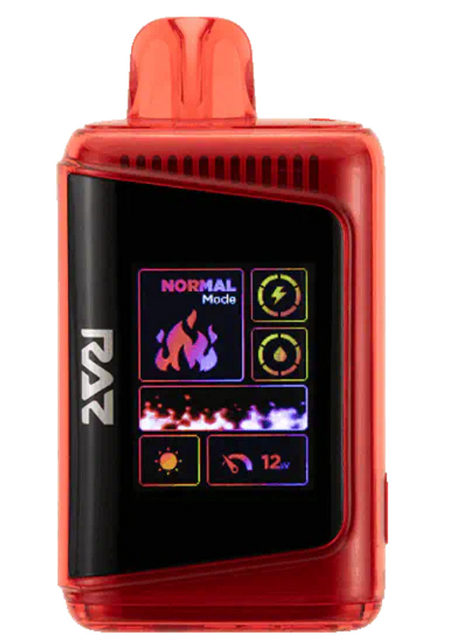 RAZ LTX 25K PUFFS Cherry Strapple highlighting vibrant cherry and strawberry-apple taste at Nova Puffs