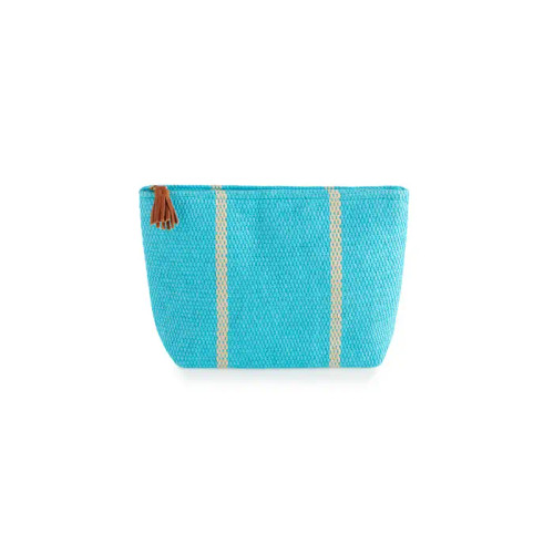 Riva Zip Pouch - Turquoise