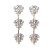 Gold Palm Drop Earrings