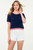 Short Sleeve Knit Top