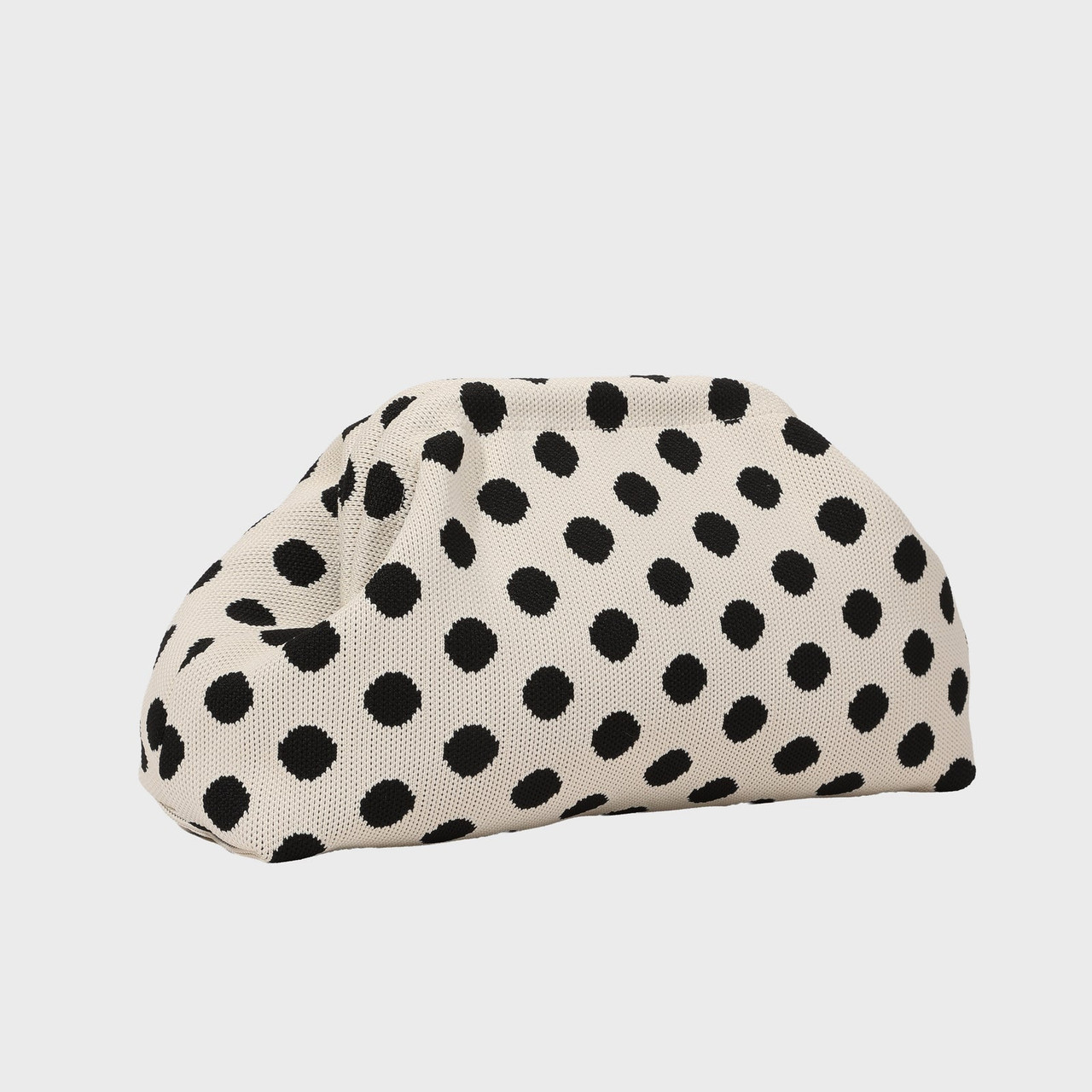 CITY GIRL POUCH POLKADOT - OFF WHITE