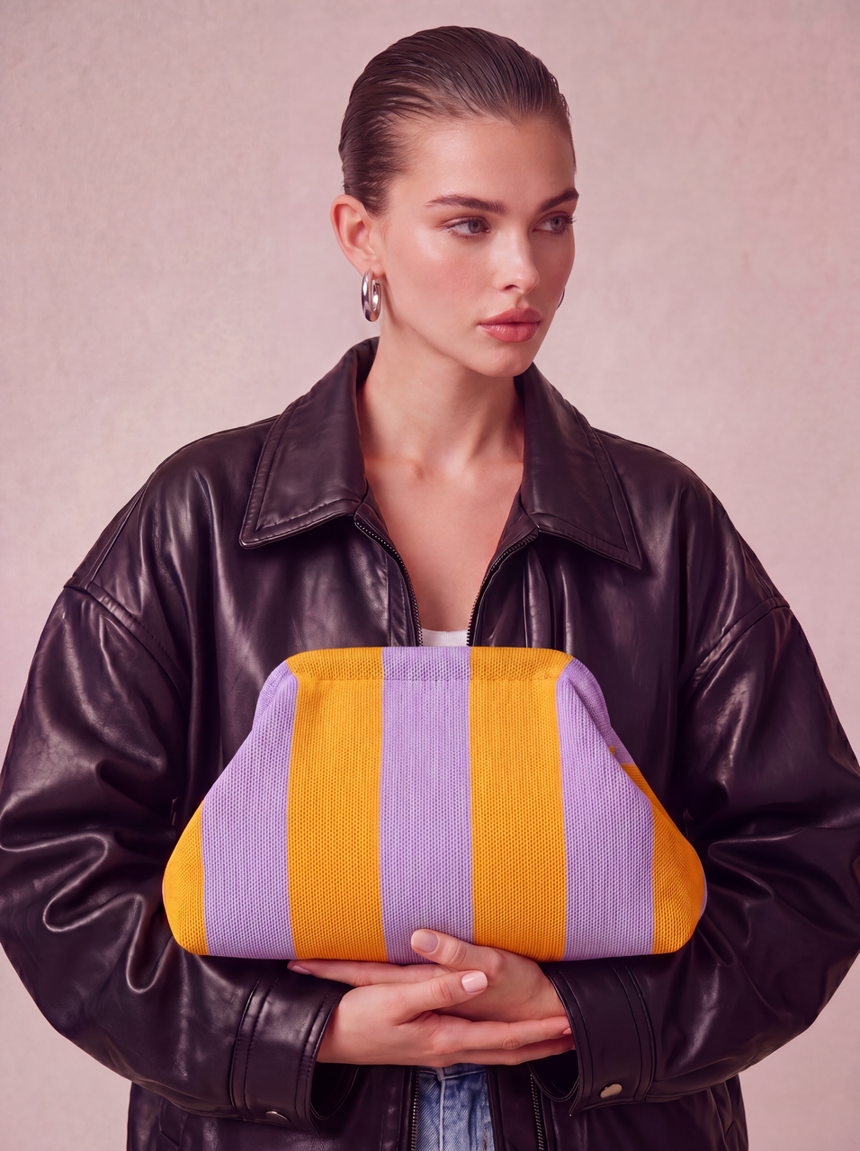 CITY GIRL POUCH - LILAC (2)