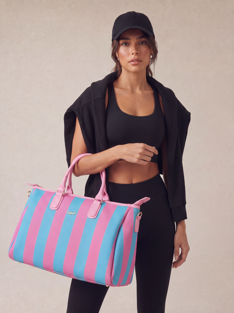 CITY GIRL TRAVEL BAG - BUBBLEGUM