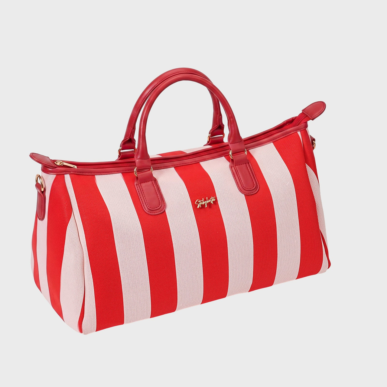 CITY GIRL TRAVEL BAG - SALMON