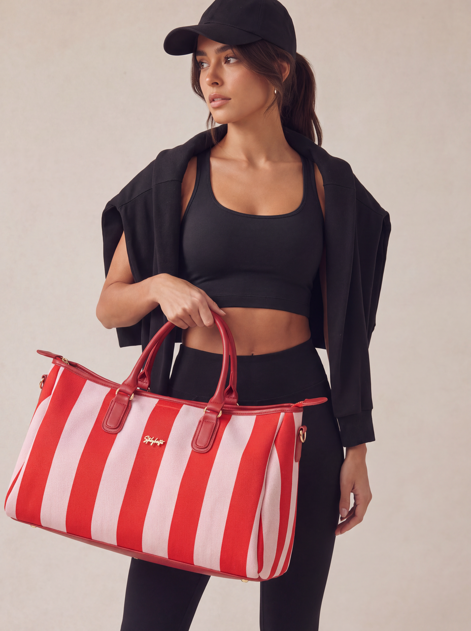 CITY GIRL TRAVEL BAG - SALMON
