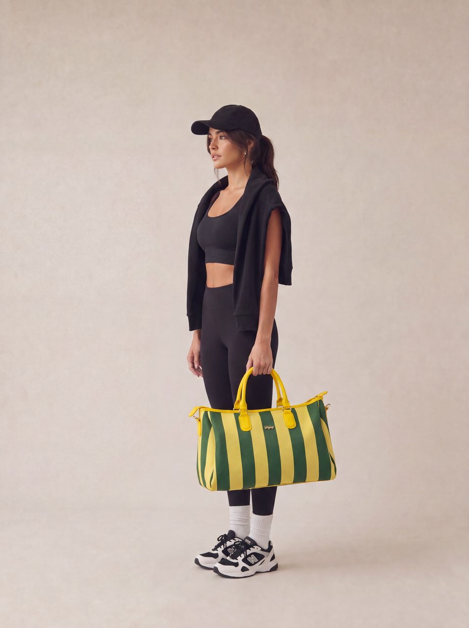 CITY GIRL TRAVEL BAG - YELLOW