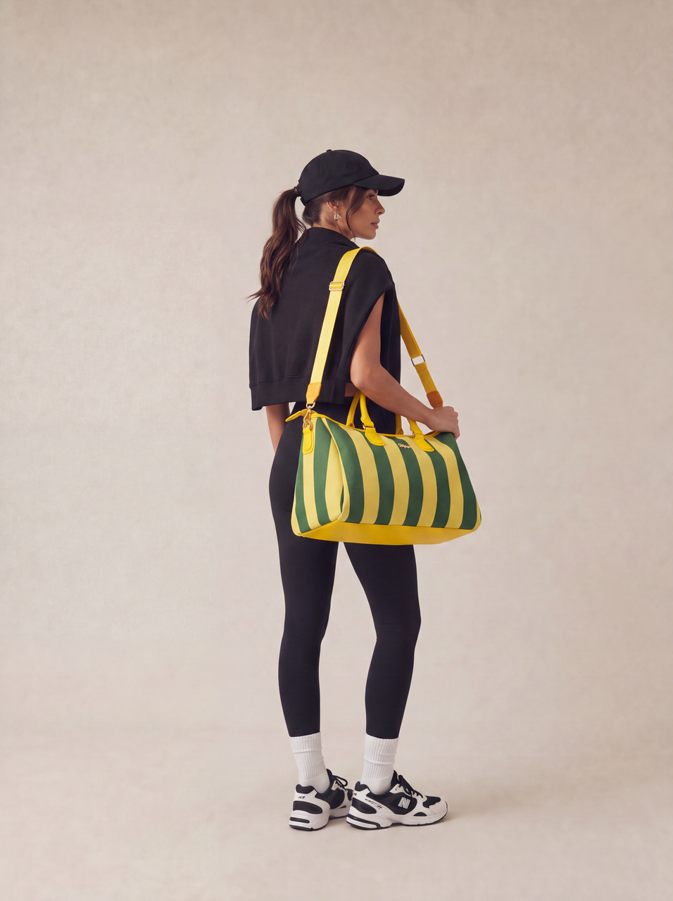 CITY GIRL TRAVEL BAG - YELLOW