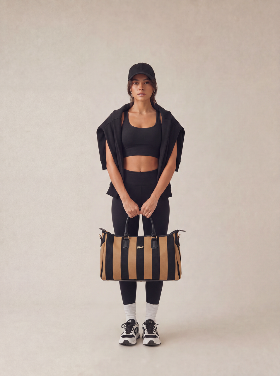 CITY GIRL TRAVEL BAG - BROWN