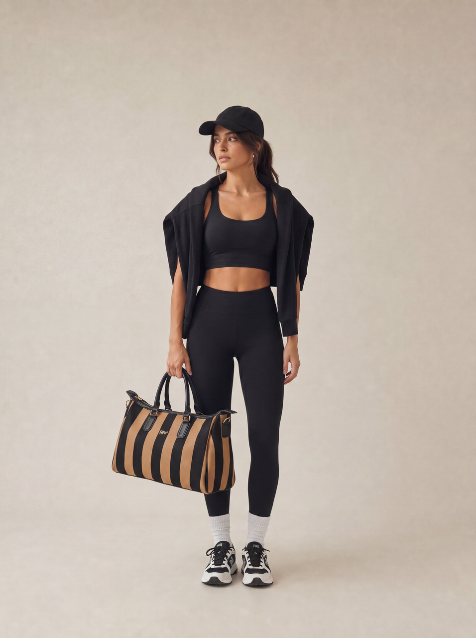 CITY GIRL TRAVEL BAG - BROWN