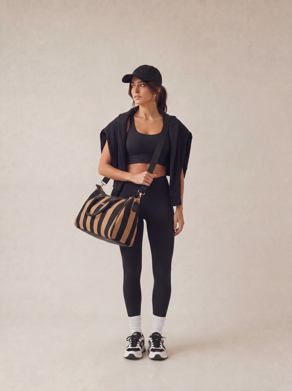 CITY GIRL TRAVEL BAG - BROWN