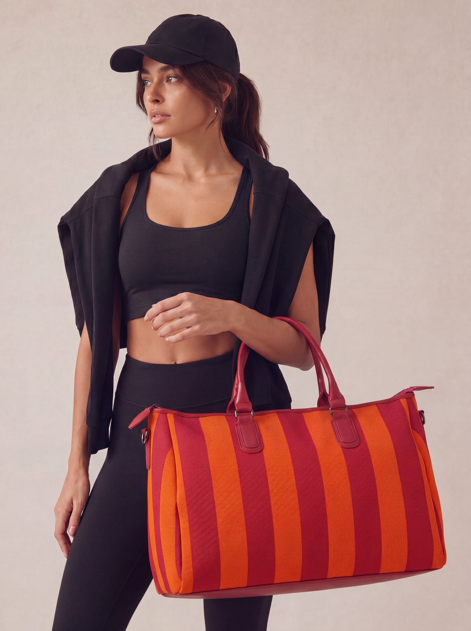 CITY GIRL TRAVEL BAG - RED