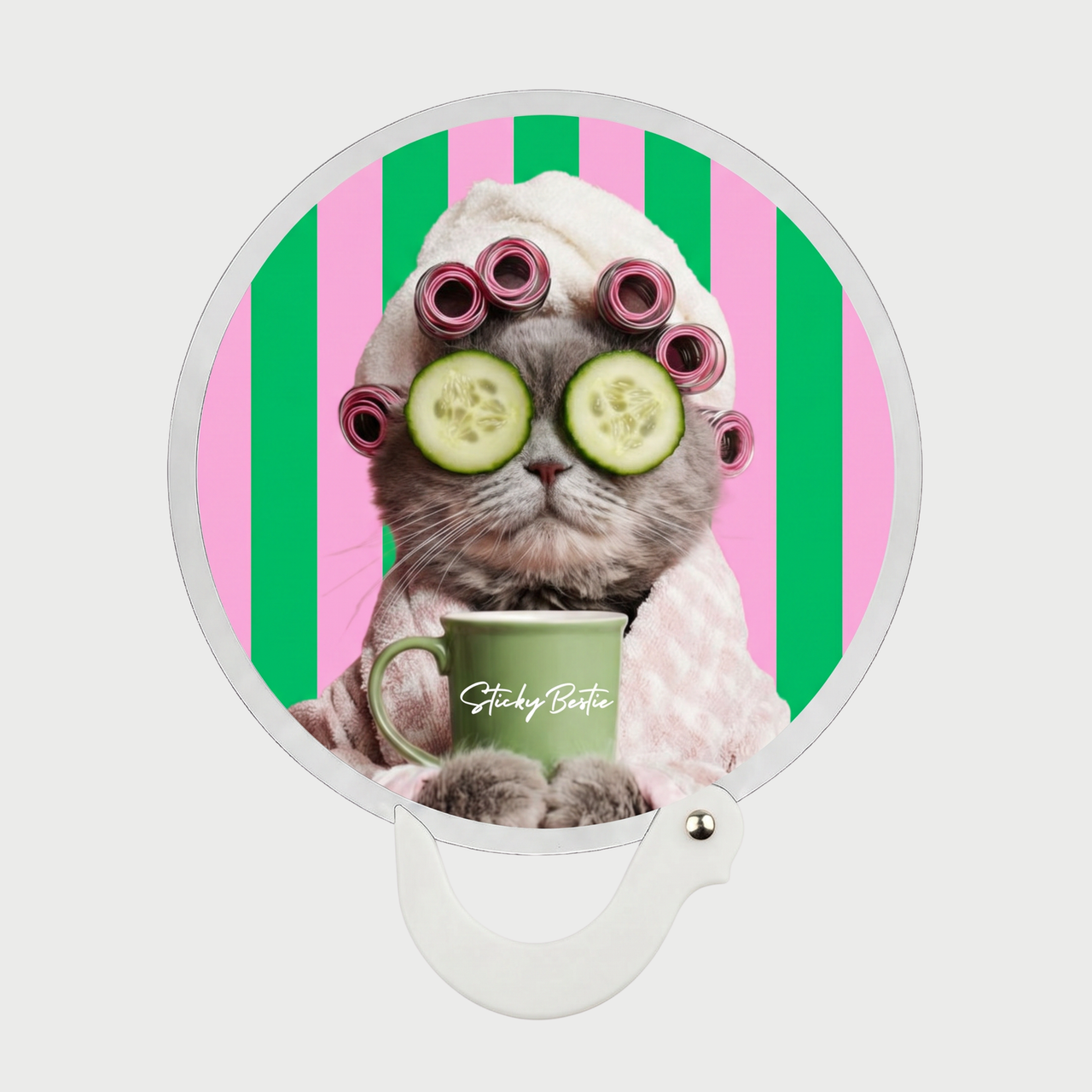 CITY GIRL FAN - GREEN