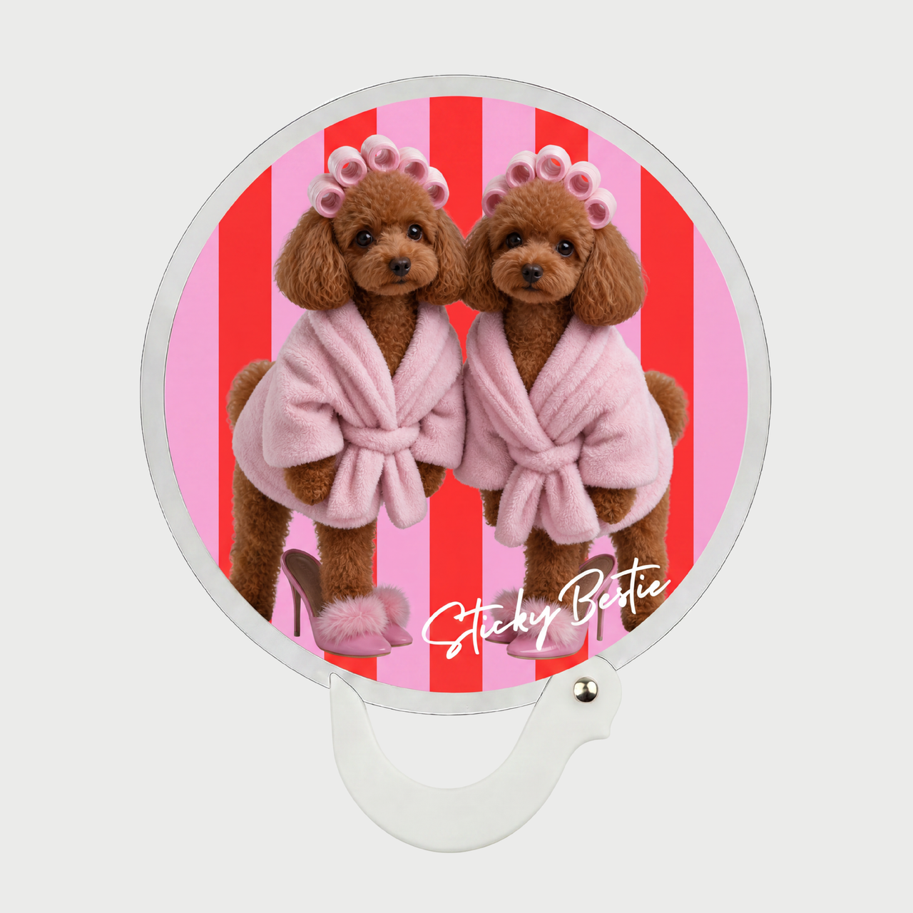 CITY GIRL FAN - RED