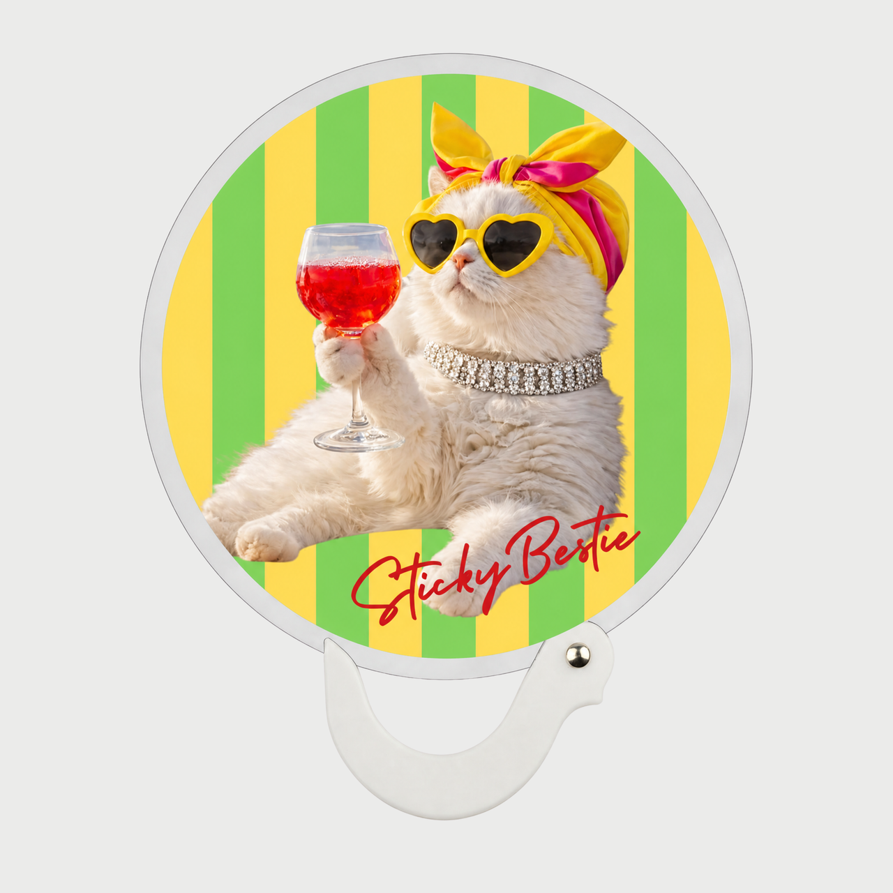 CITY GIRL FAN - YELLOW