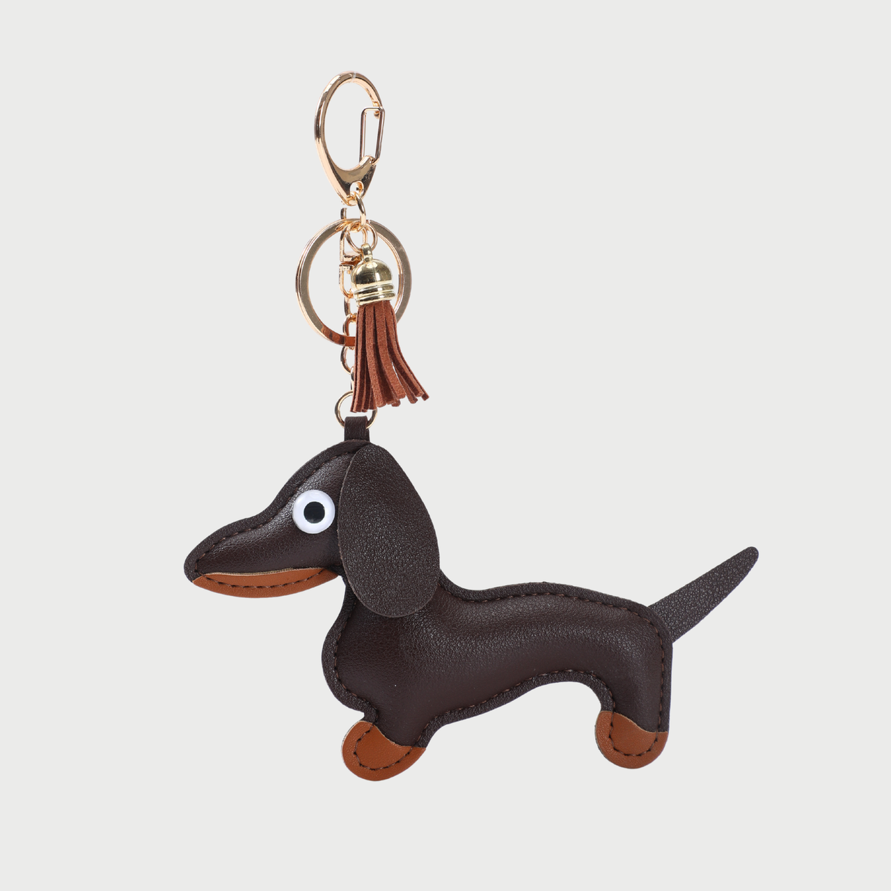 DACHSHUND CHARM - BROWN