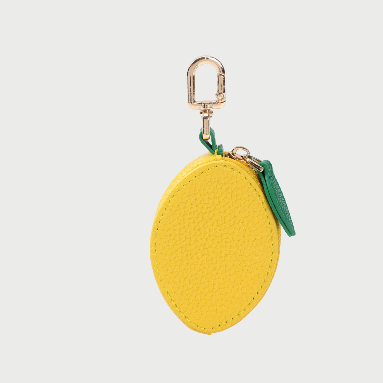 LEATHER LEMON CHARM - LEMON