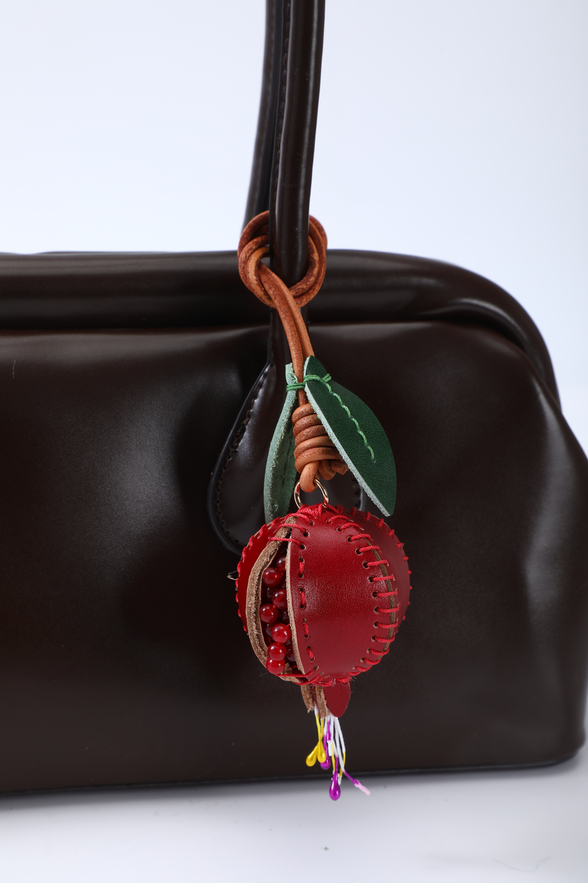 POMEGRANATE CHARM - RED