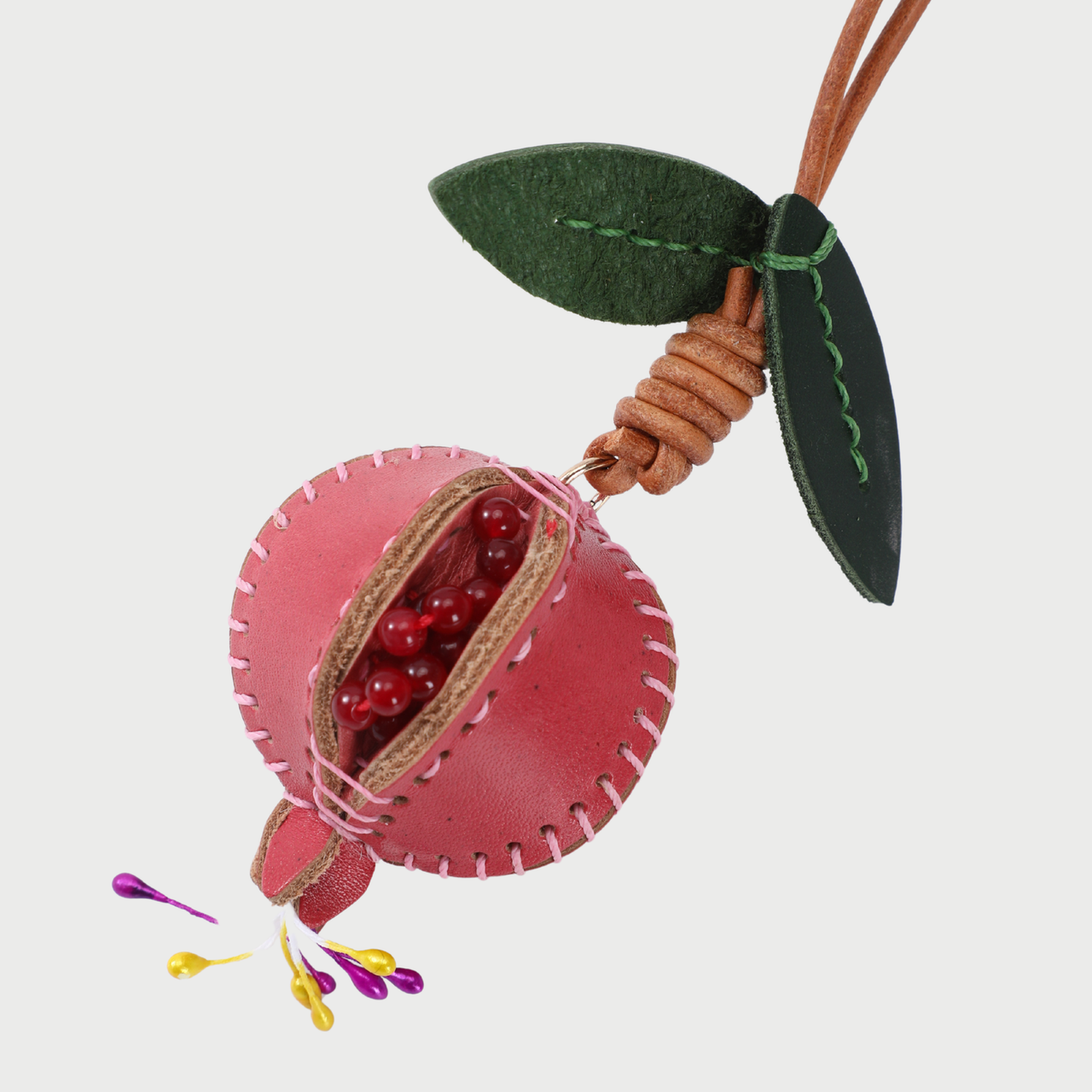 POMEGRANATE CHARM - RED