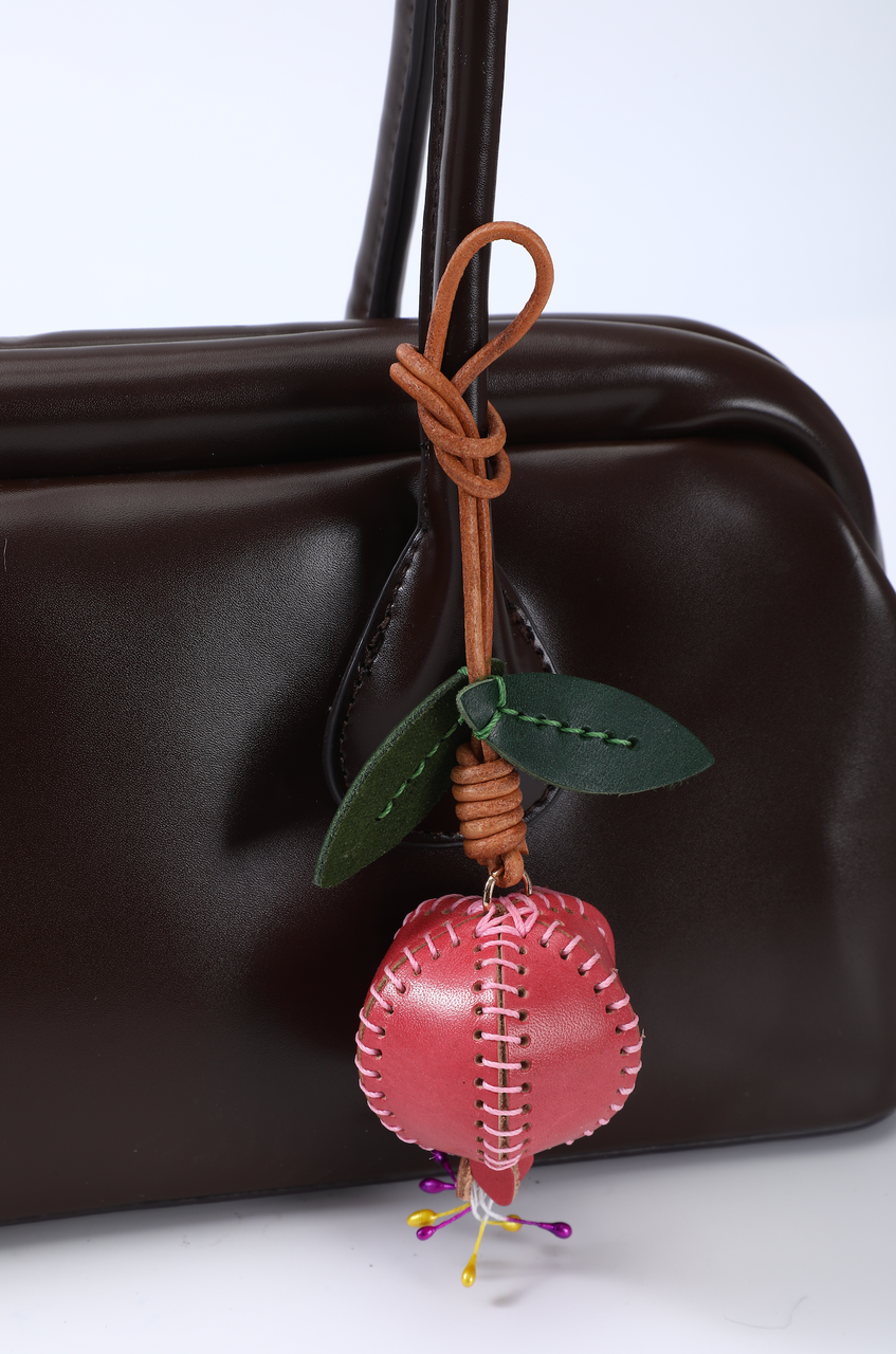 POMEGRANATE CHARM - RED