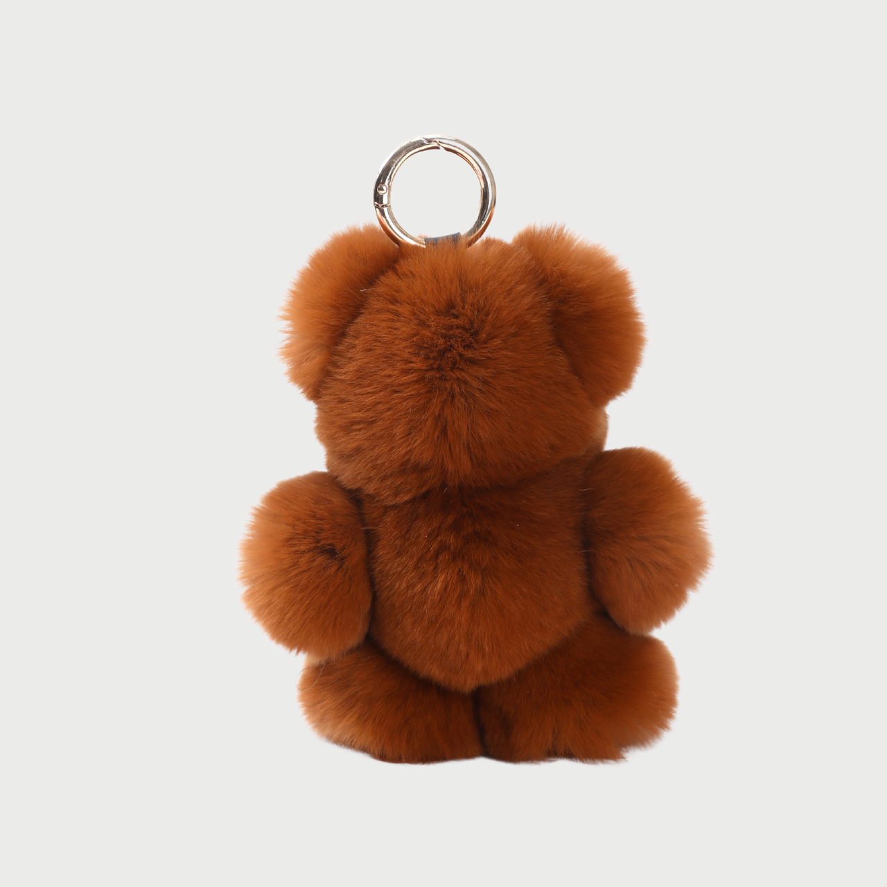 FLUFFY BEAR CHARM - PINK