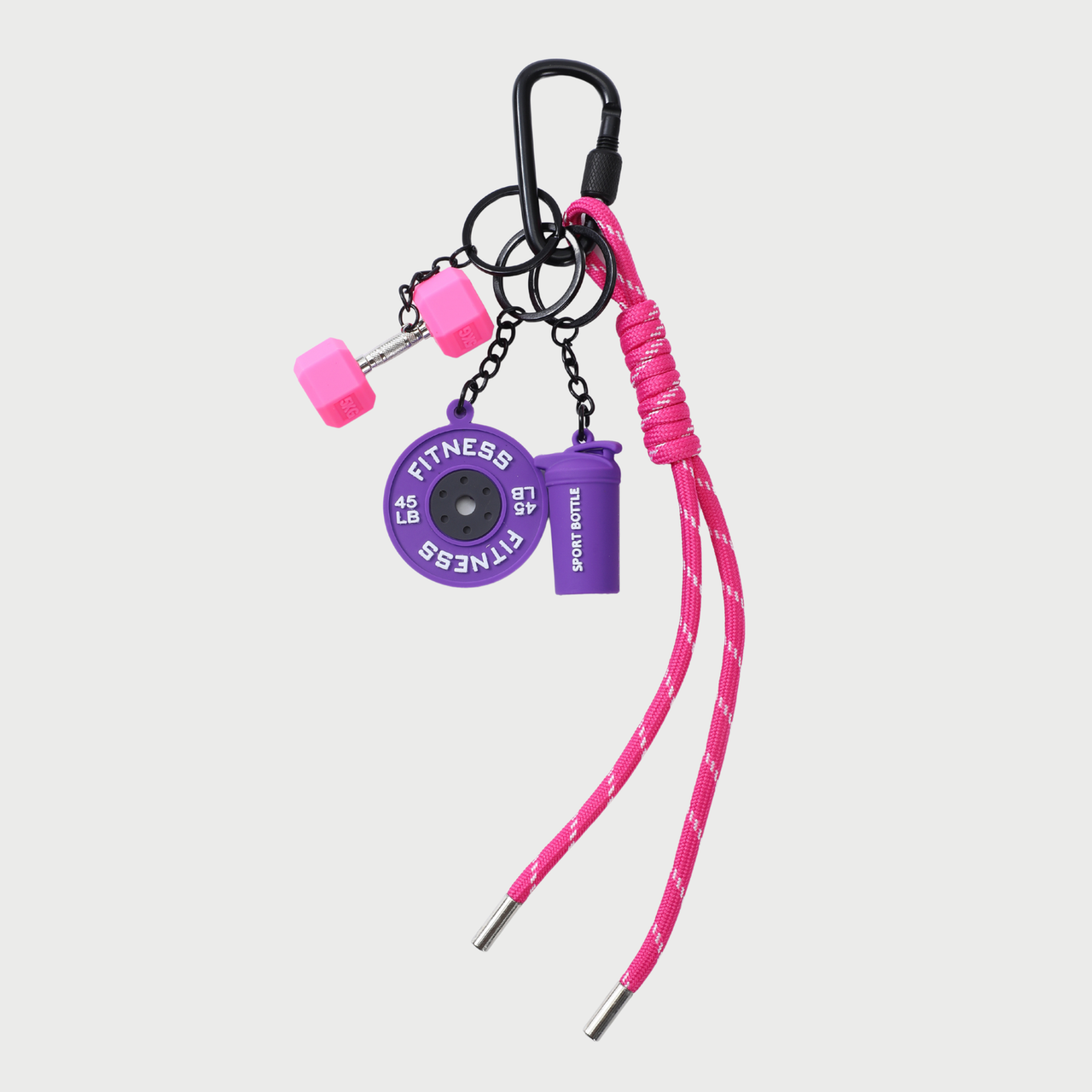FITNESS BAGCHARM - PINK