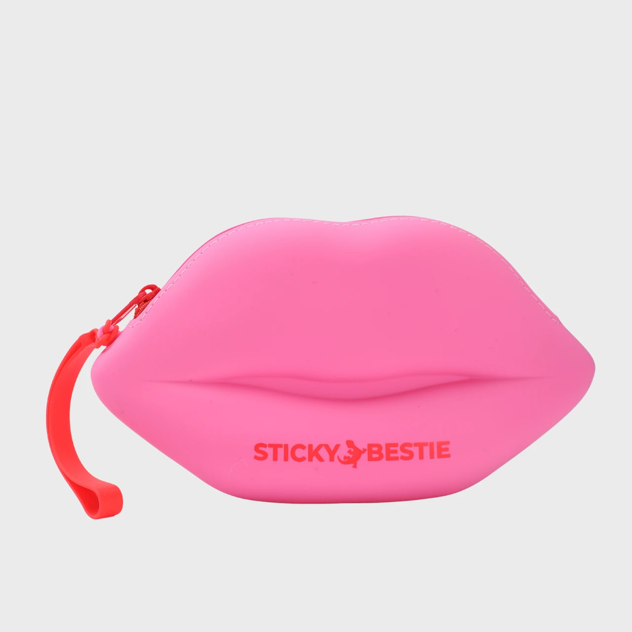 SILICONE LIP POUCH - PINK