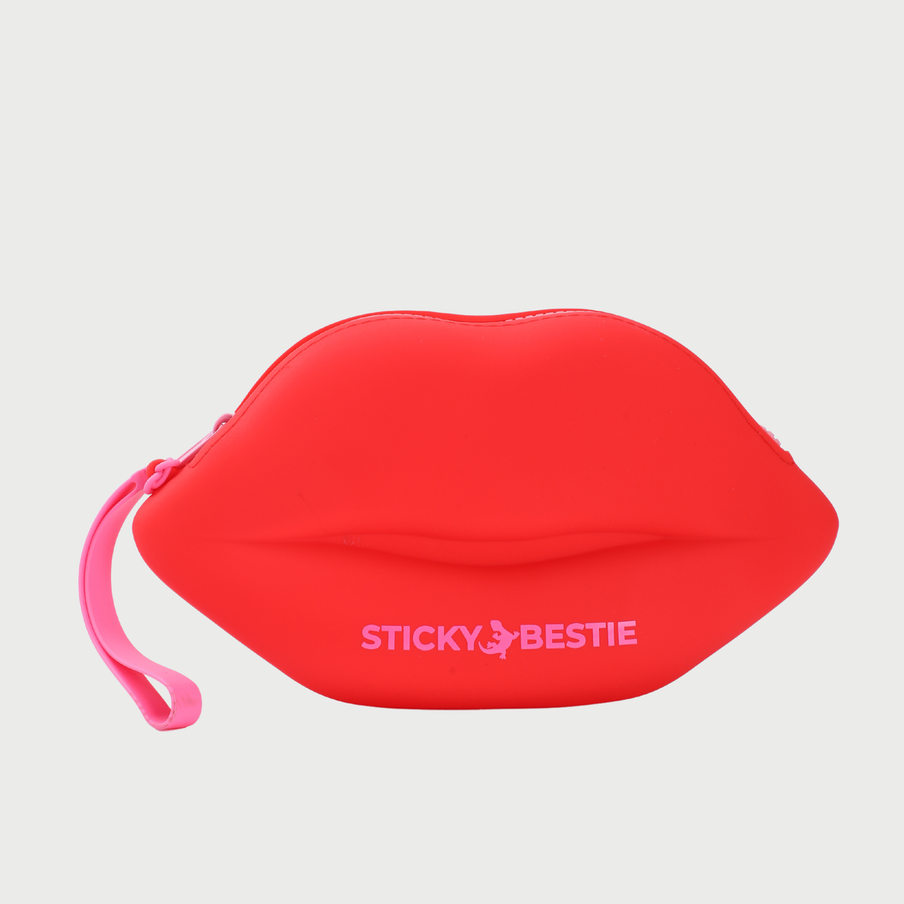 SILICONE LIP POUCH - PINK