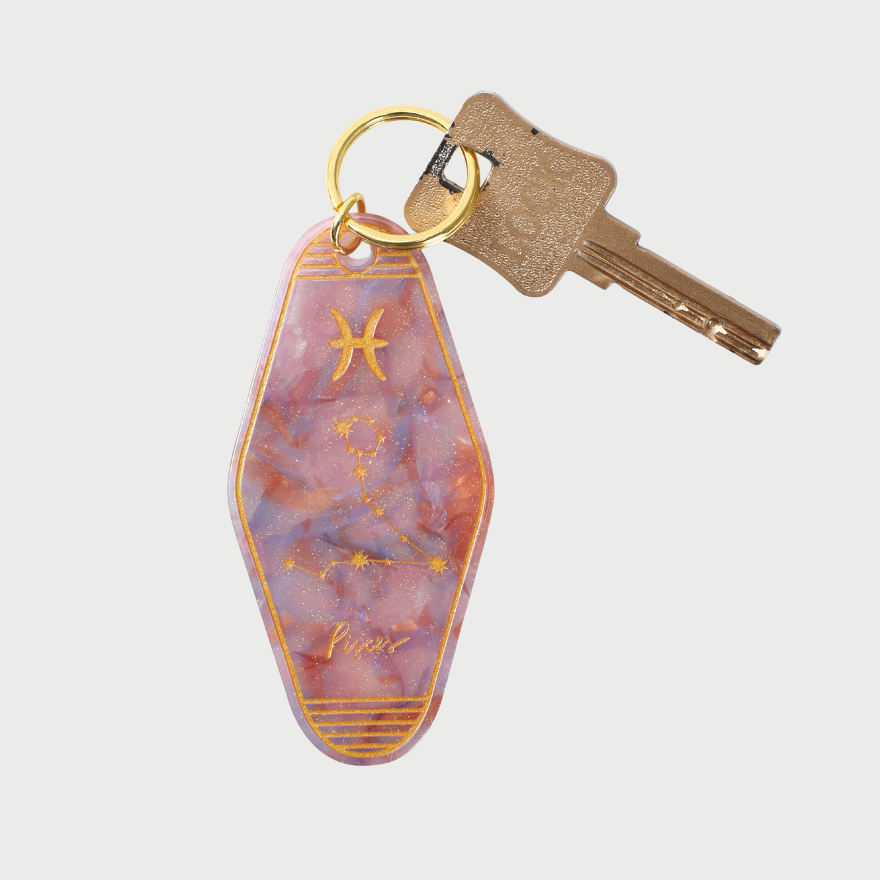 PISCES KEYCHAIN - PINK