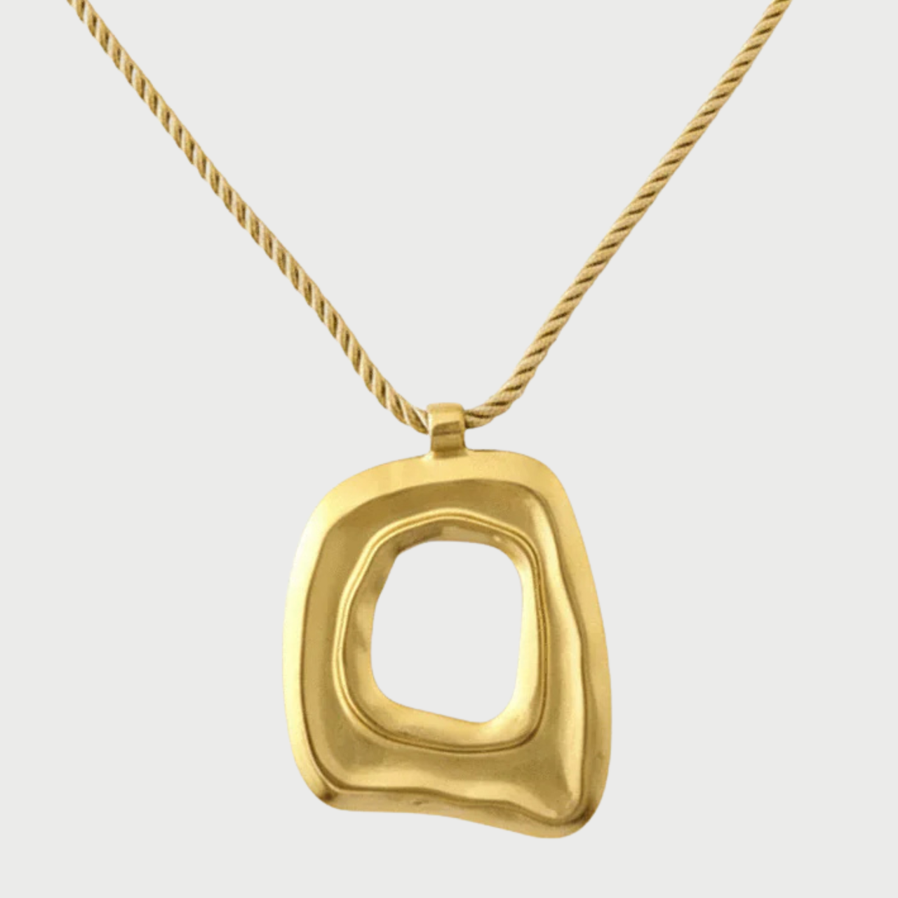 THE OVAL NECKLACE - GOLD