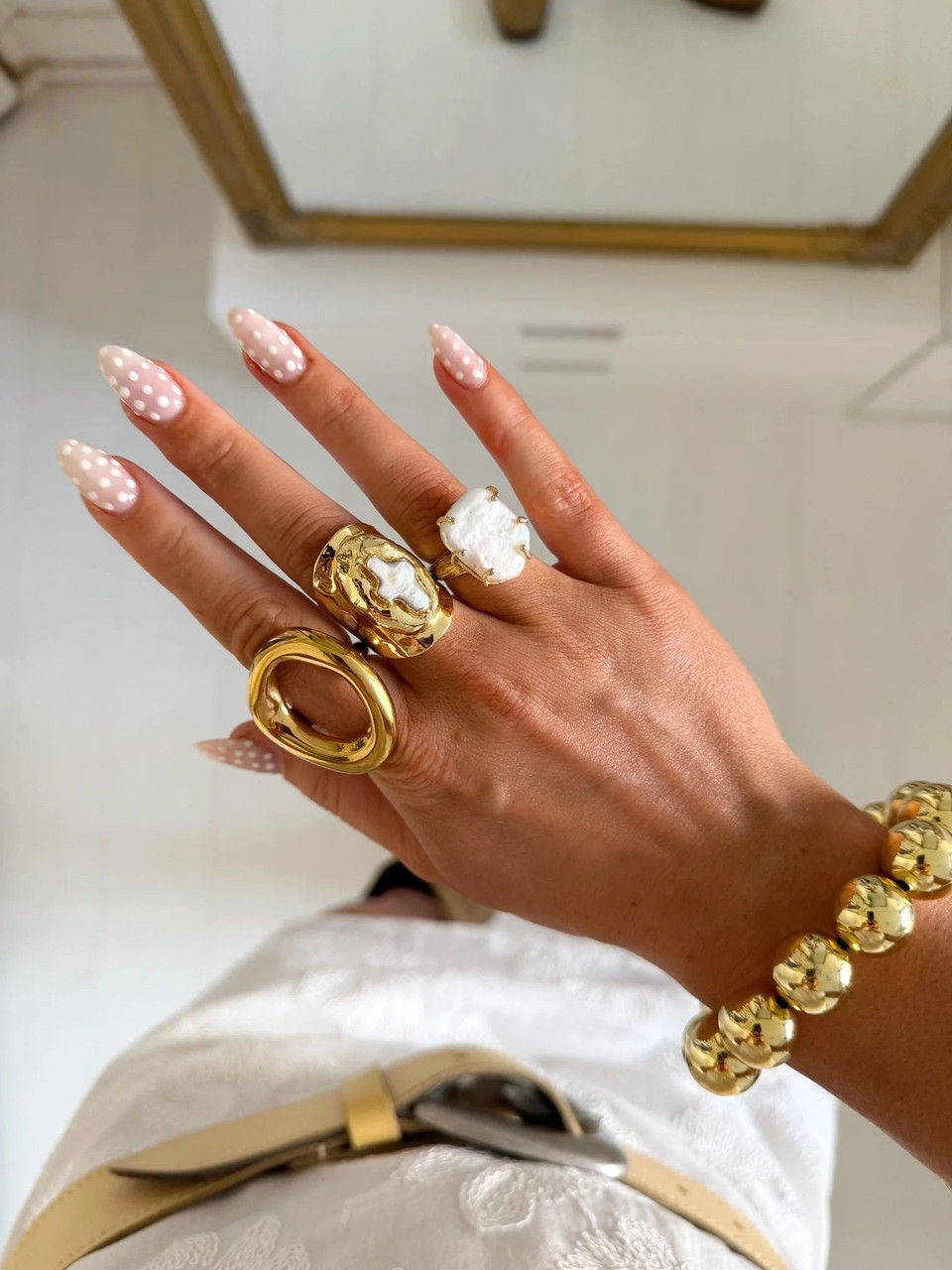 OVAL RING - SILVER
