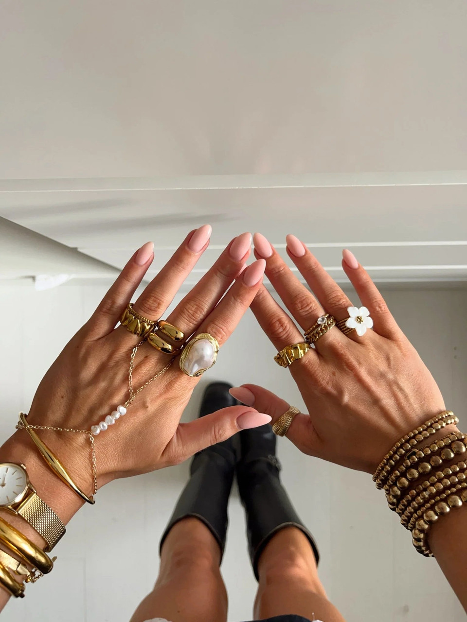 PEARL RING - GOLD