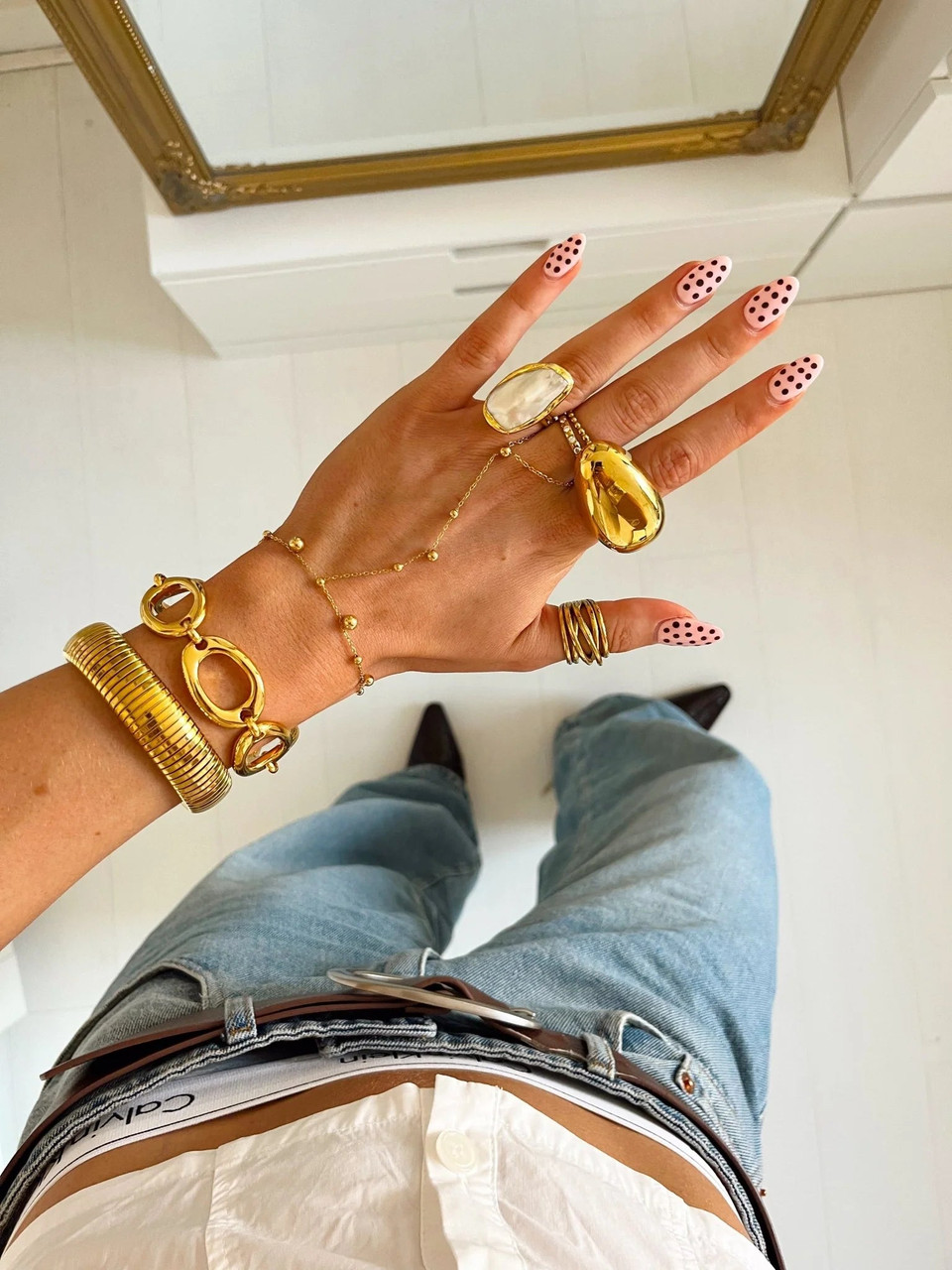 SALLY BANGLE - GOLD