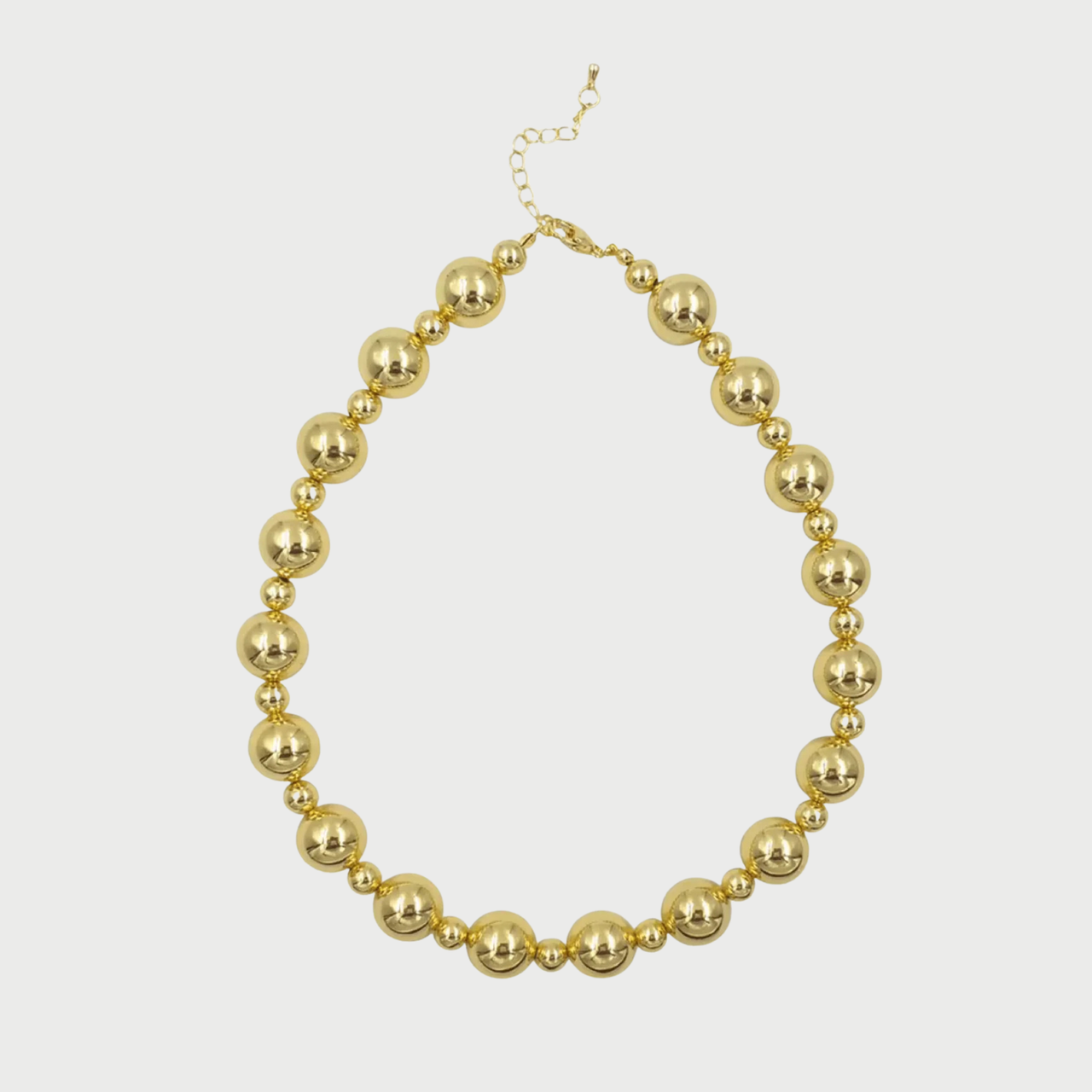 BUBBLE BALL NECKLACE - GOLD