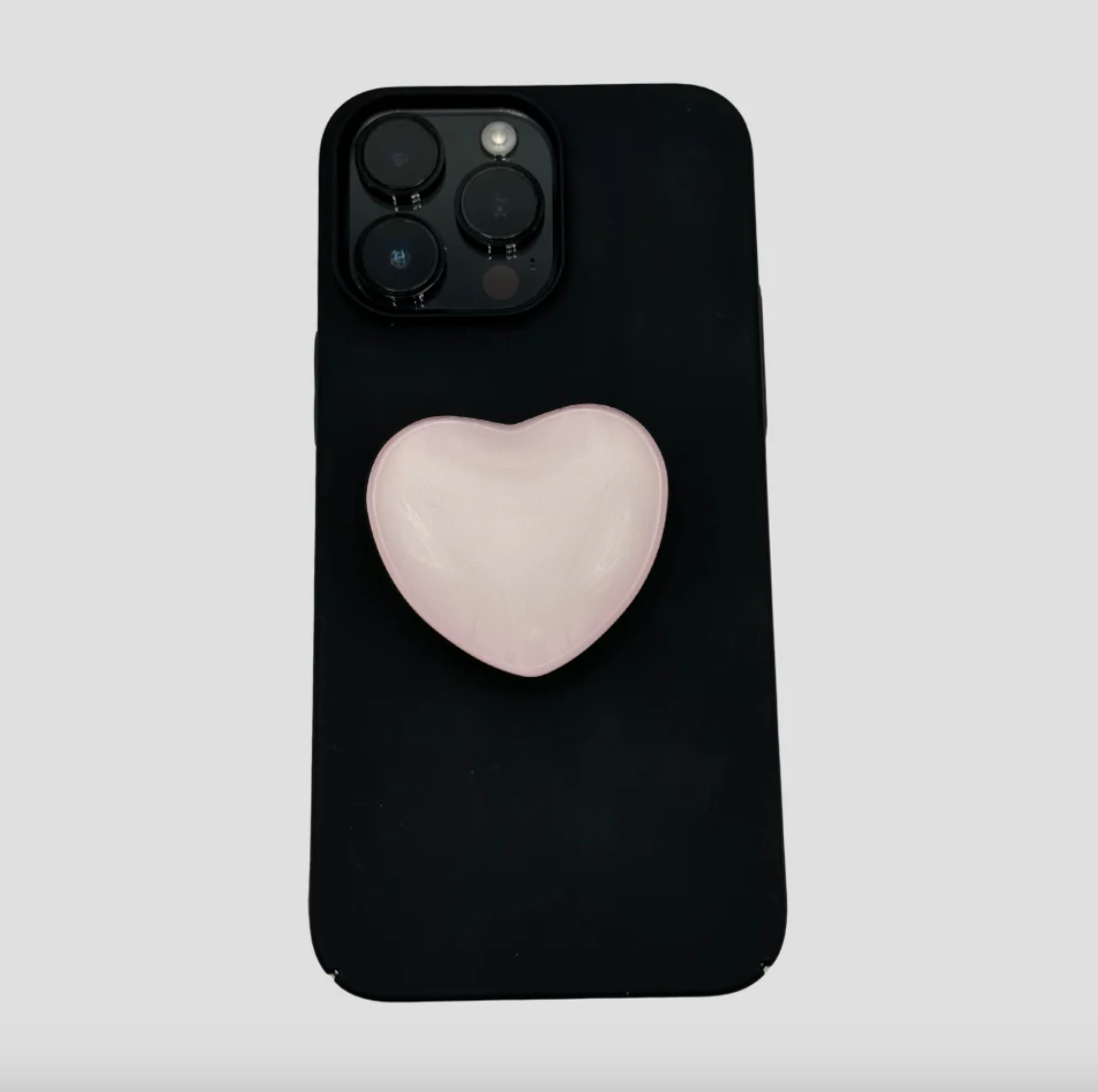 HEART PHONEGRIP - LIGHT PINK