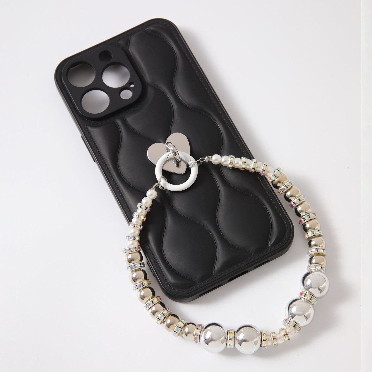 PHONE CHARM - WHITE