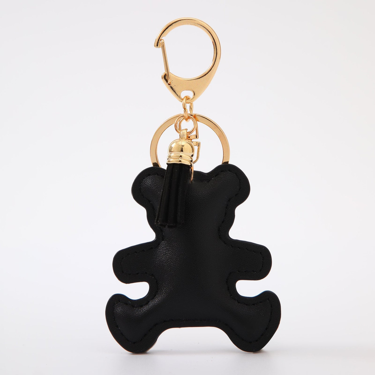 BEAR BAG CHARM - BLACK