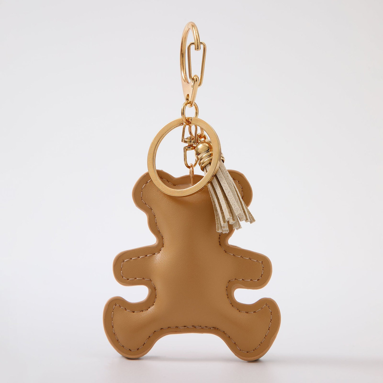 BEAR BAG CHARM - BROWN