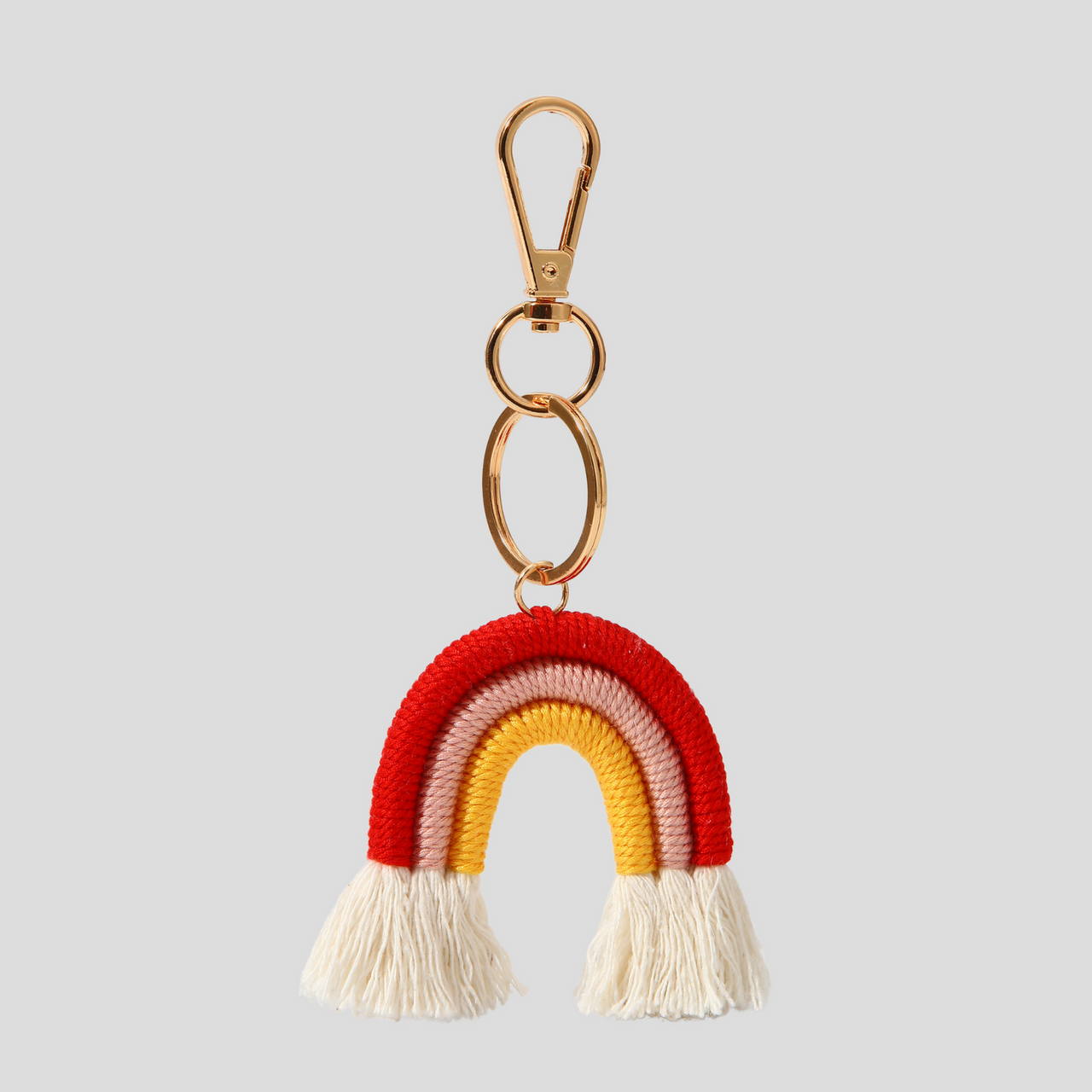 RAINBOW BAG CHARM - RED