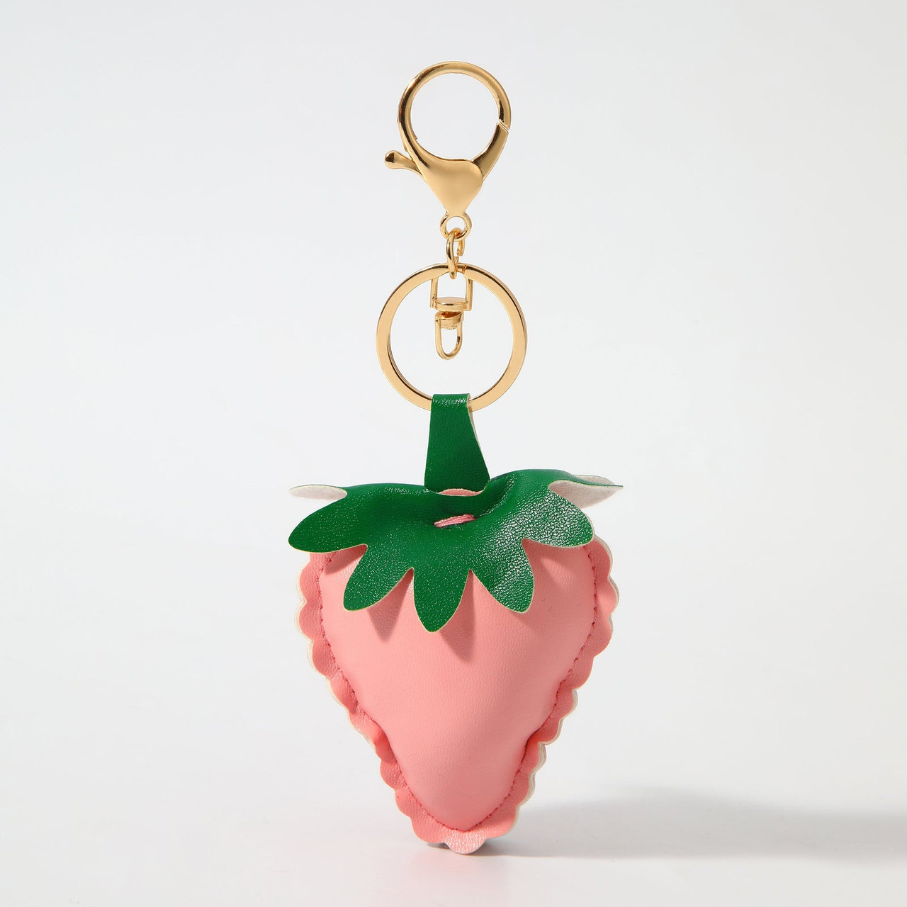 STRAWBERRY BAG CHARM - PINK